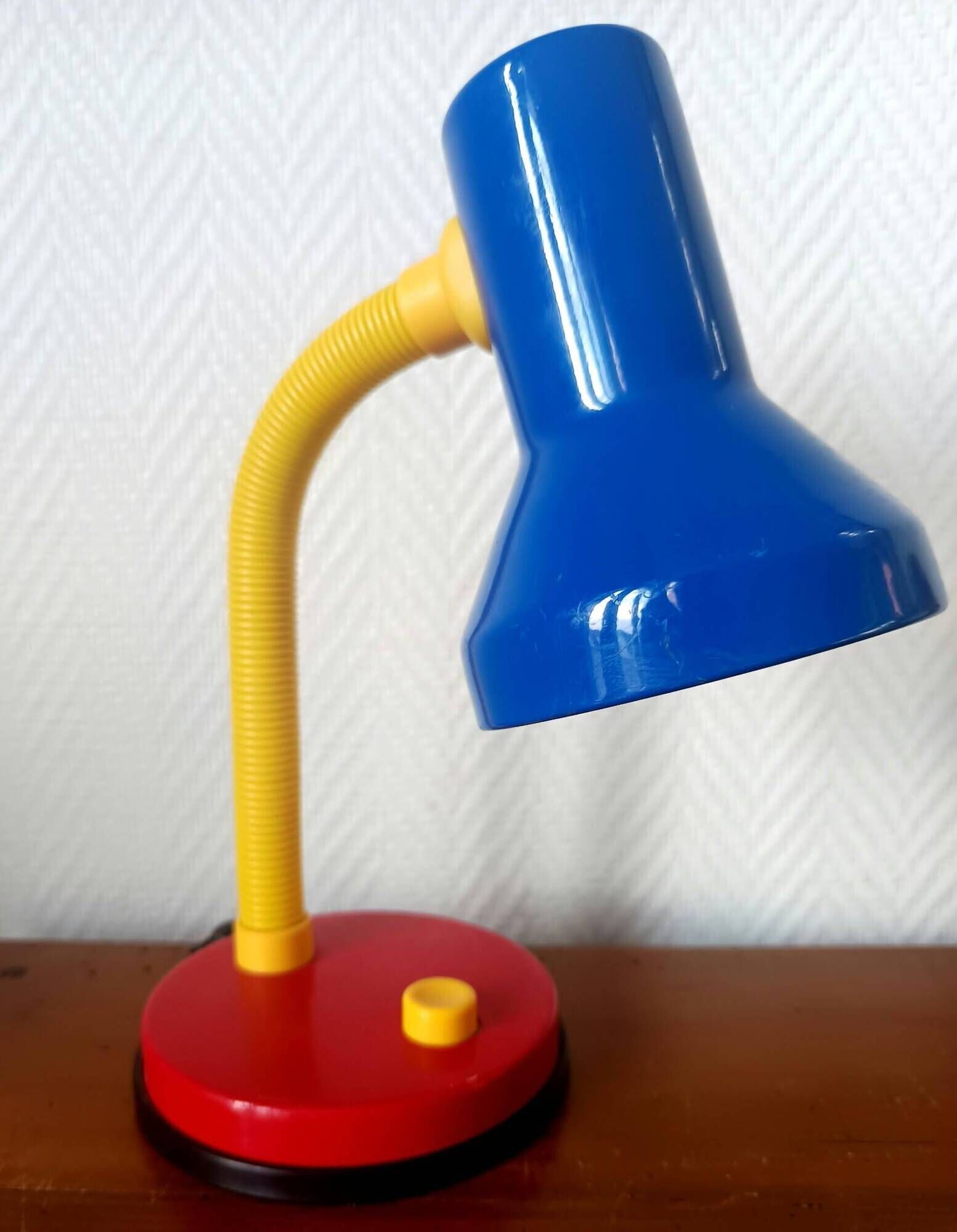 Vintage Memphis style desk lamp