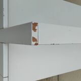 Foldable dessert table TOBIA by CIATTI vintage white lacquer design ITALY