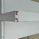 Foldable dessert table TOBIA by CIATTI vintage white lacquer design ITALY