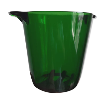 Vintage glass champagne bucket