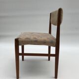 Set of 6 chairs manufactured by Glostrup Mobelfabrik in Denmark in the 1960s