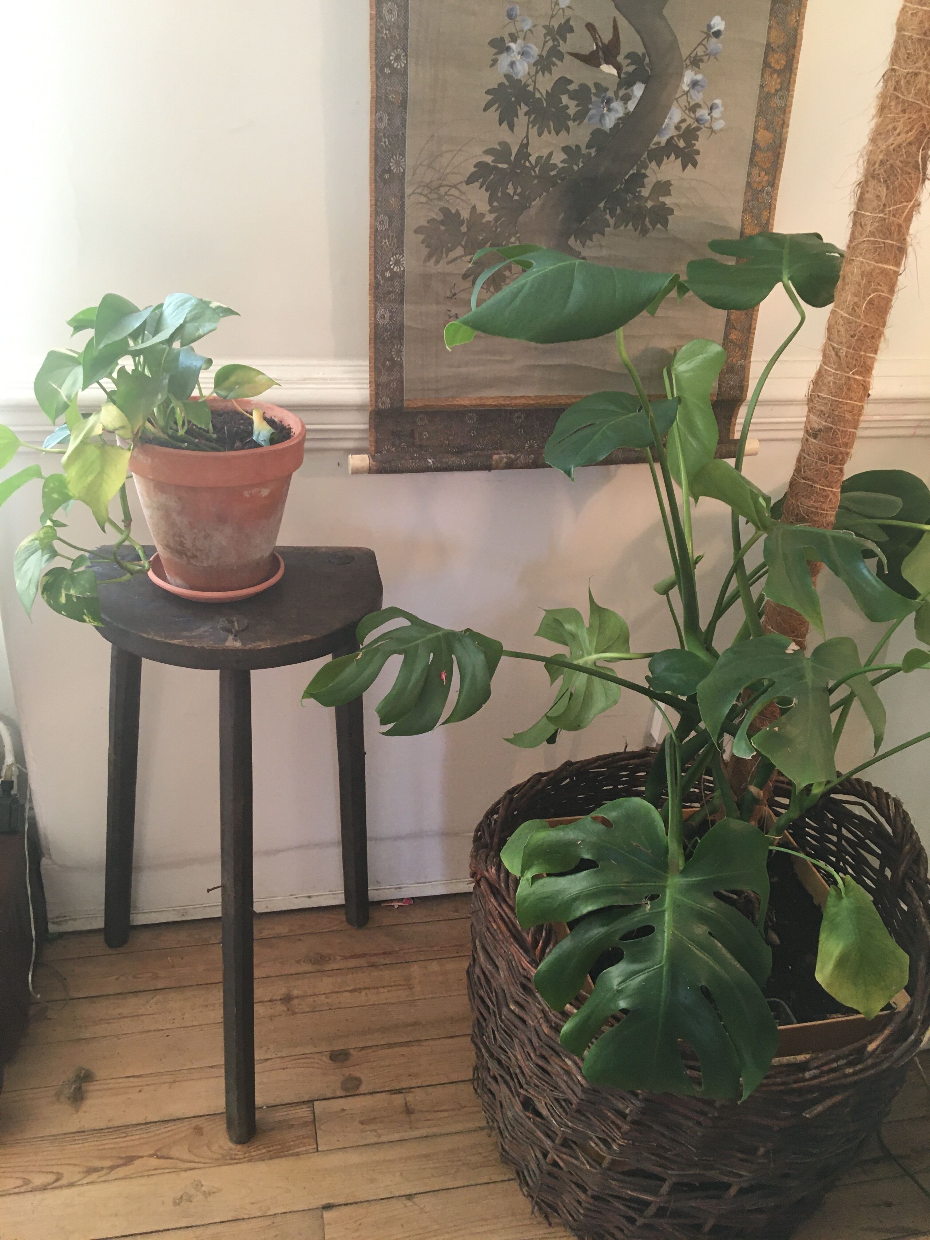 Brutalist tripod stool