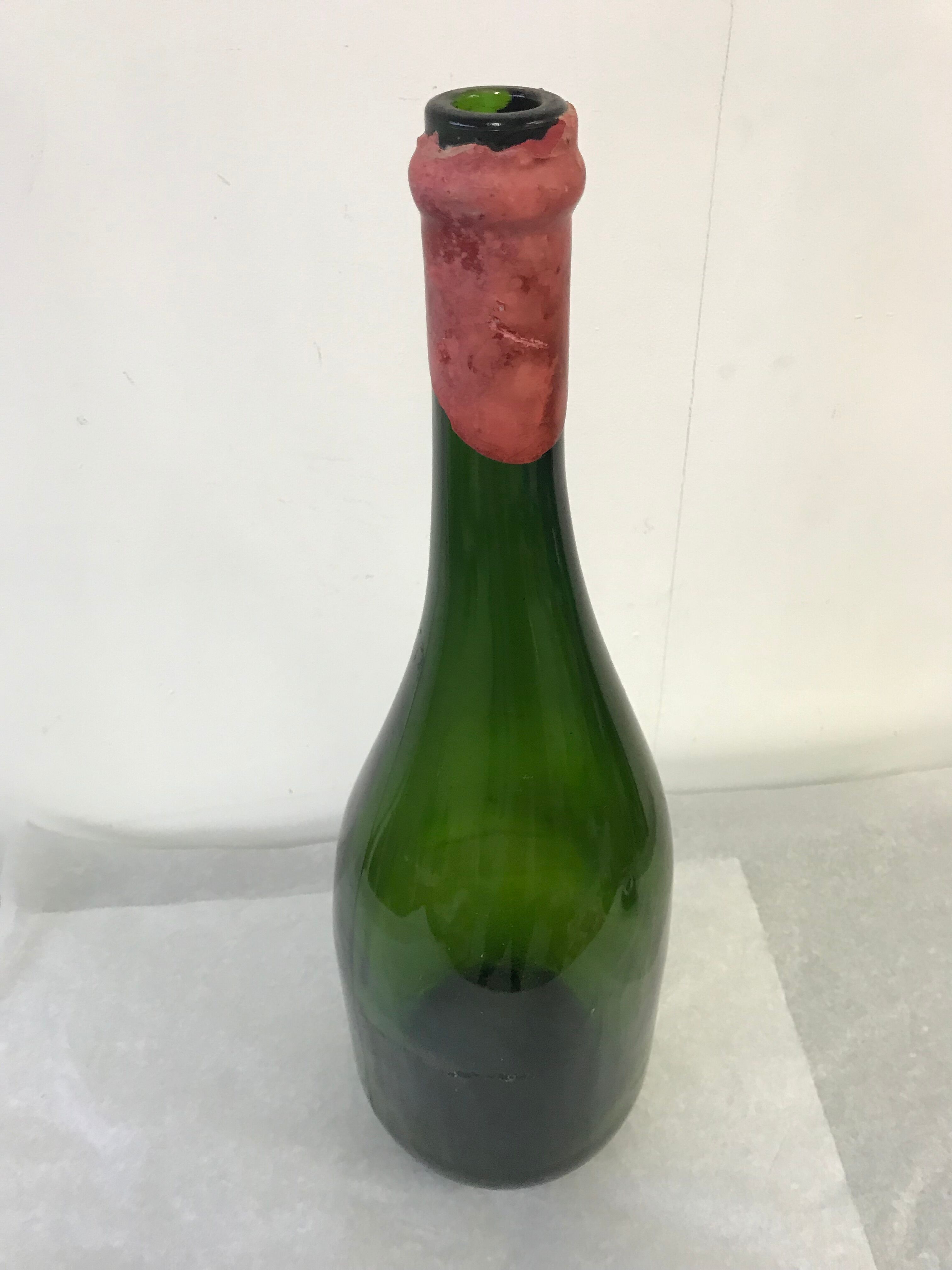Great and ancient glass bottle