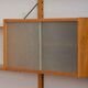 Vintage danish modular teak bookcase 1970s