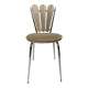Chaise pétales, vintage, restauration d'art