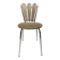 Chaise pétales, vintage, restauration d'art
