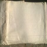 Old sheet "with monogram"