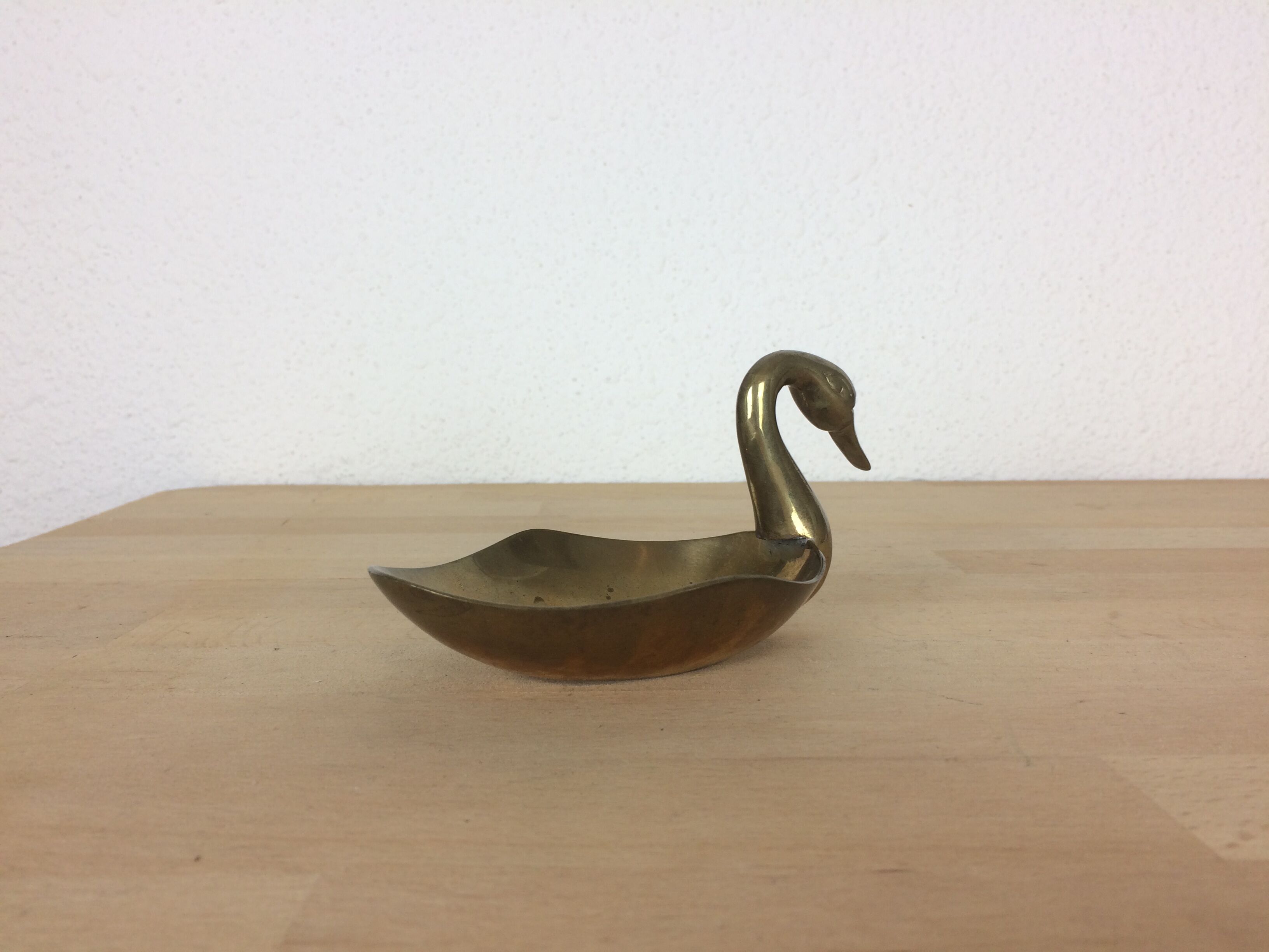 Brass swan