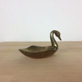 Brass swan