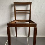 6 chairs era solid oak reconstruction