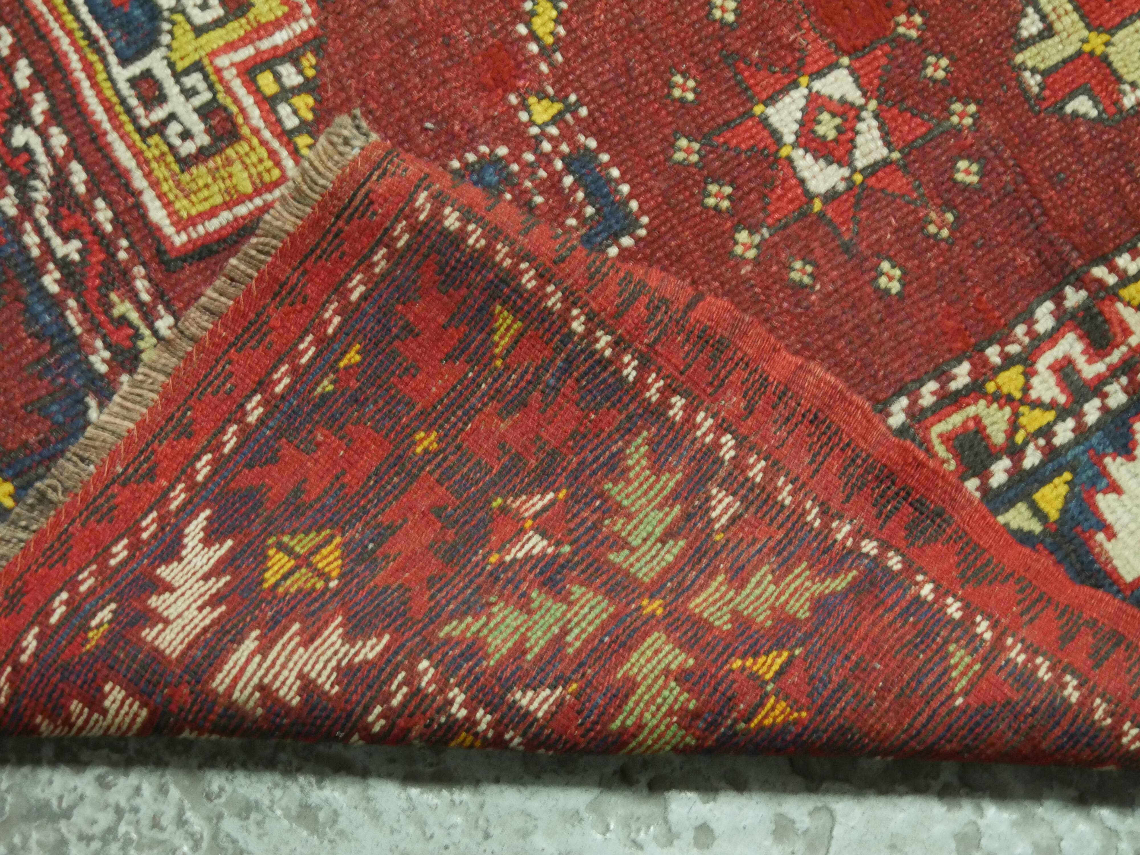 Handmade Turkish oriental rug 205 x 157 cm