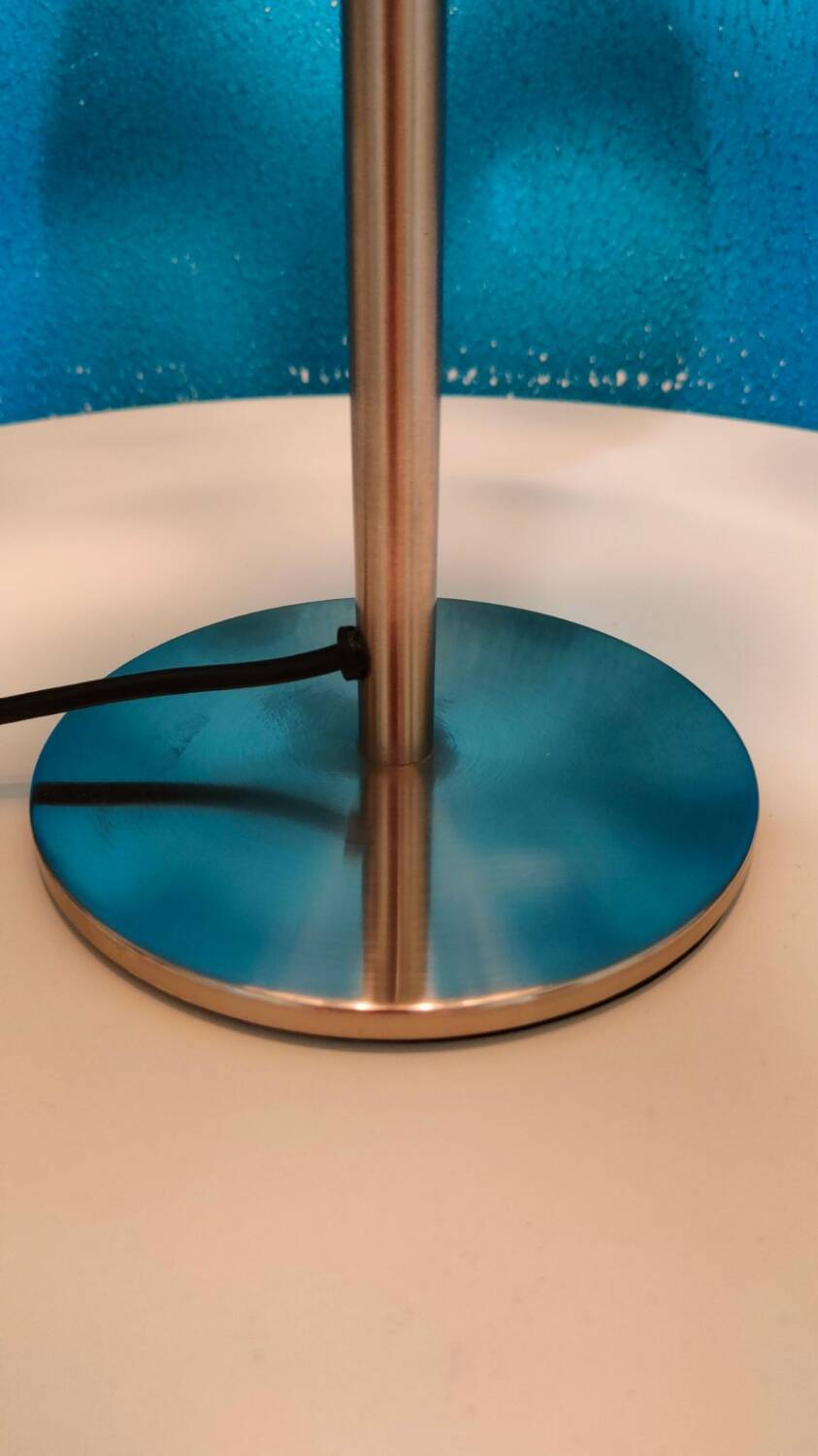 Kennwel space age lamp 1990 aluminum tube.