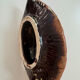Ceramic plate Barbotine