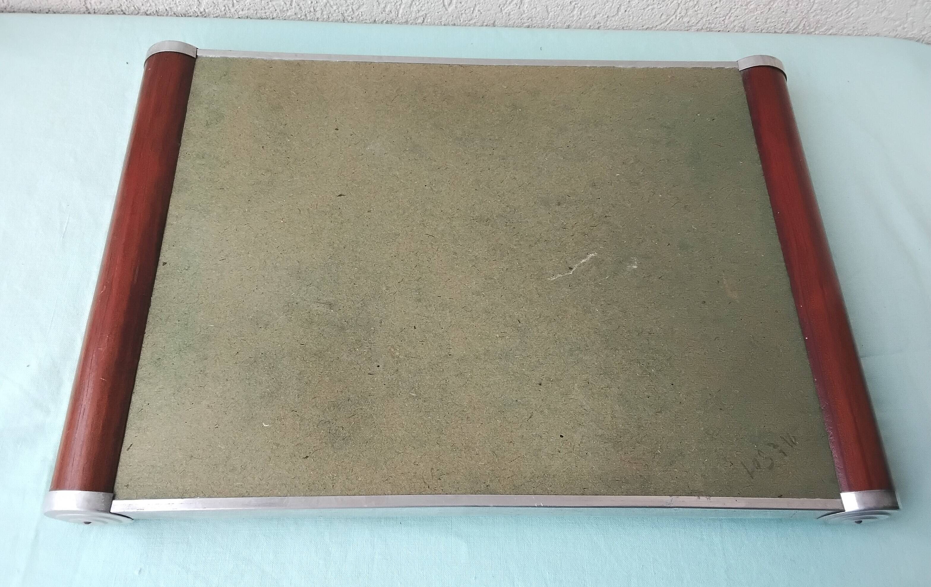 Plateau miroir rectangulaire
