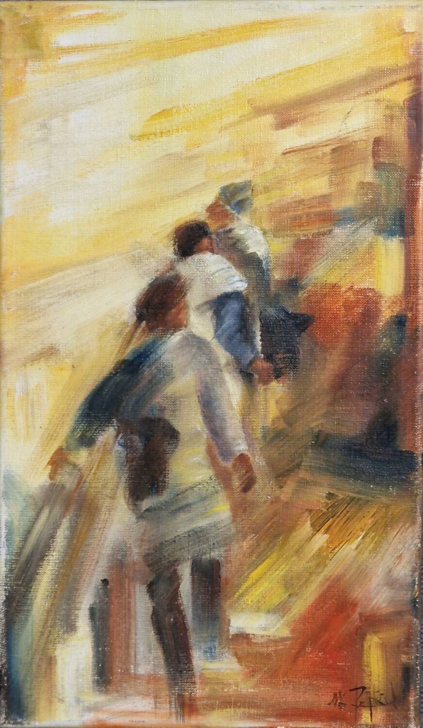 Promenade ensoleillé