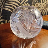Crystal ball vase