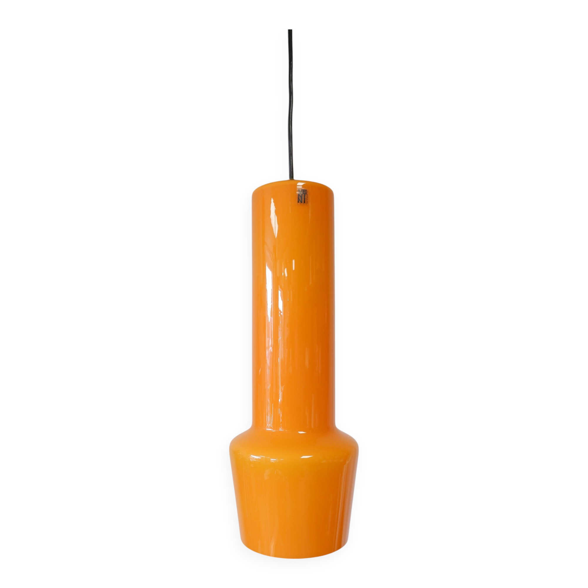 Lampe suspendue en verre Venini