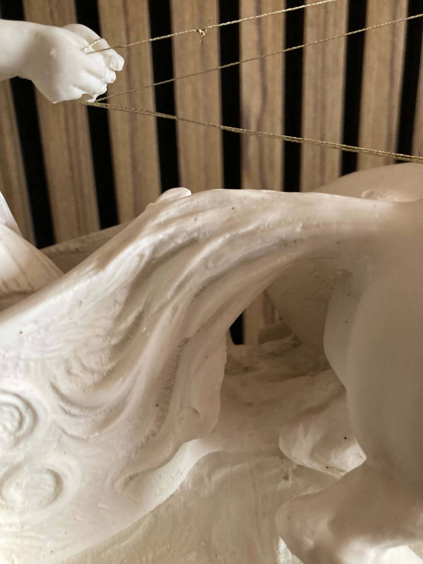 Sculpture char romain 