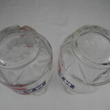 Lot carafes martini vintage french pitchers jugs karaffen deco bar