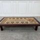 Enamelled lava coffee table 1950 Chaty Vallauris