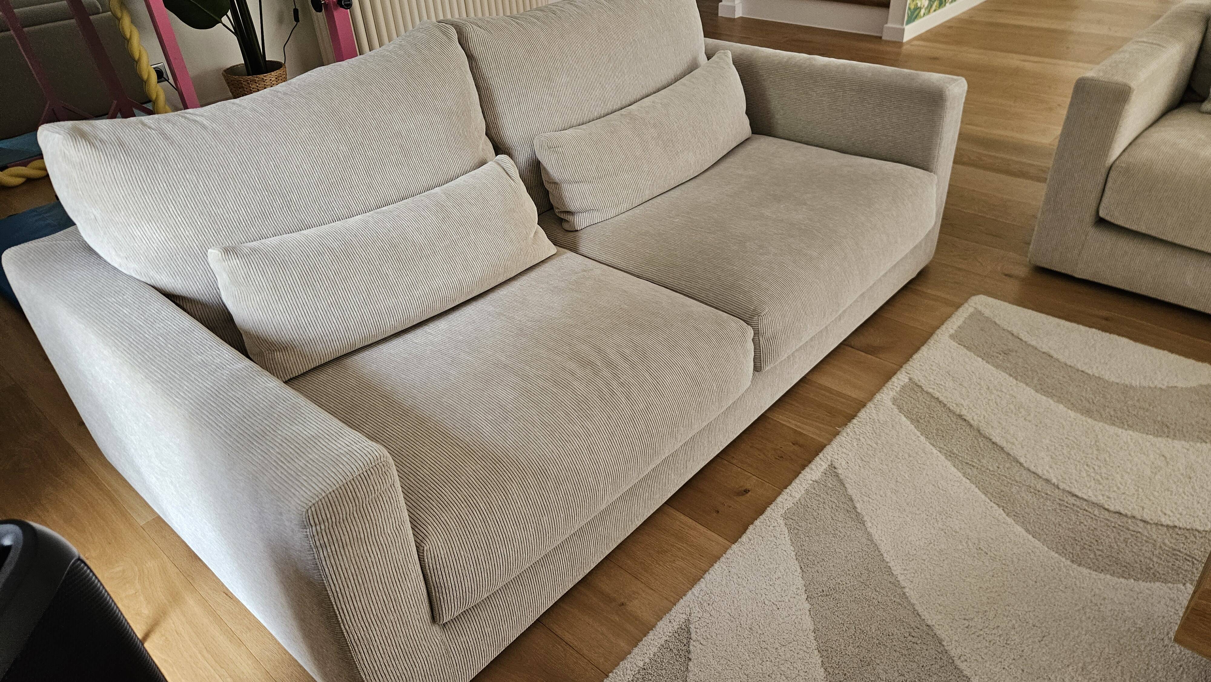 Roche Bobois "Long Beach" Sofa Set – Arianna Pearl Fabric