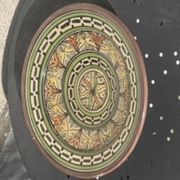 Oriental hand painted decorative cup signed safi Morocco vintage