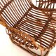 Italian Designer Mid Century Bamboo Armchairs, Set Of 4pcs.
