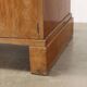 Vintage writing desk in walnut veneer with drawers, Italy, 1920s.