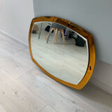 Mirror Antonio Lupi by crystal Luxor 60s 70s 59x80cm