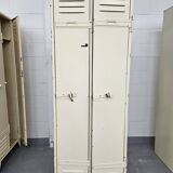 Old double metal workshop locker room