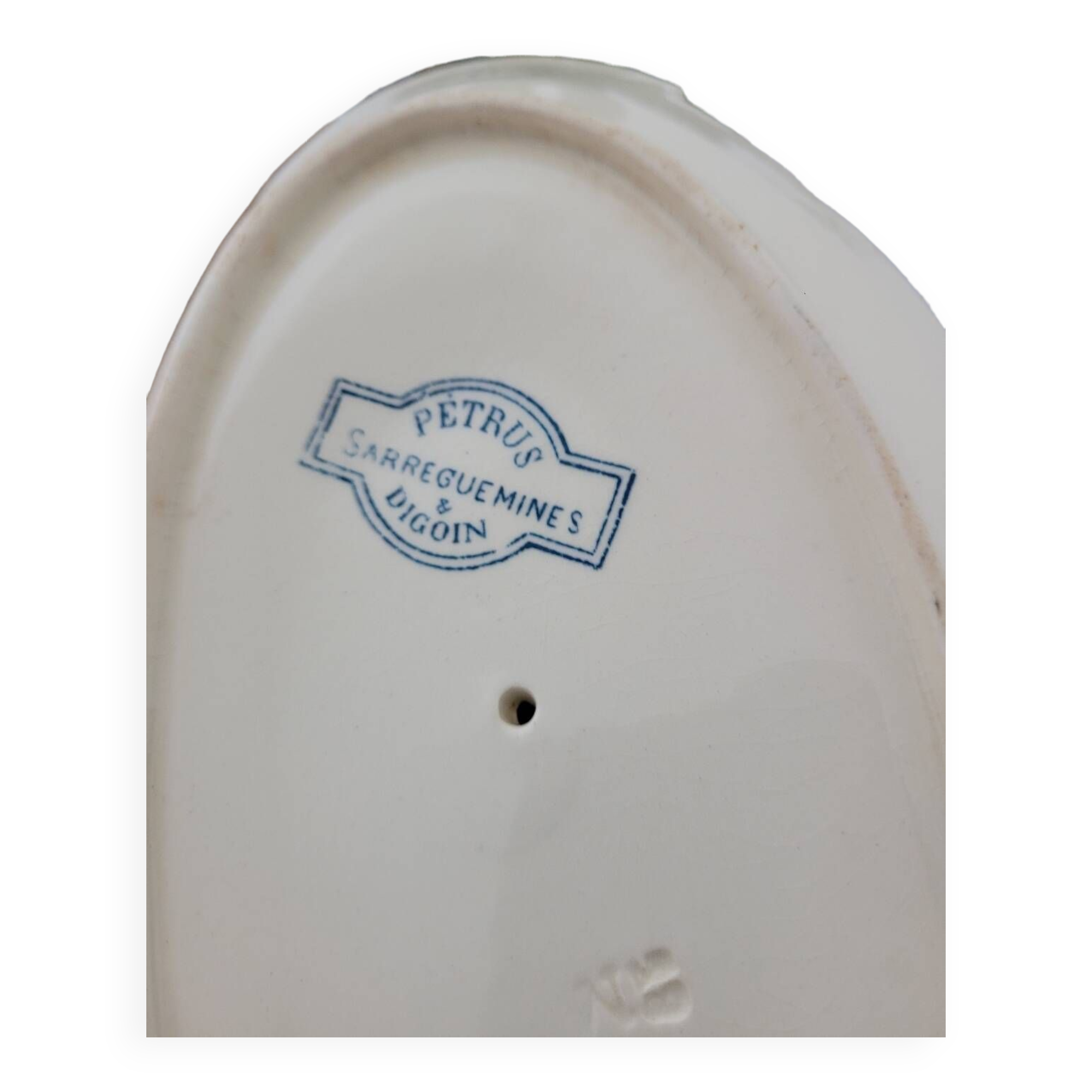 Sauce boat Pétrus Sarreguemines and Digoin