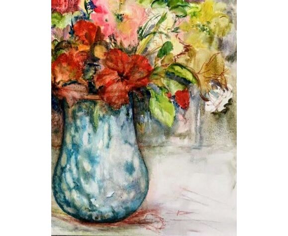 Vase et bouquet du printemps | Selency