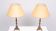 Gilded Bronze table lamps with shades France 1880s