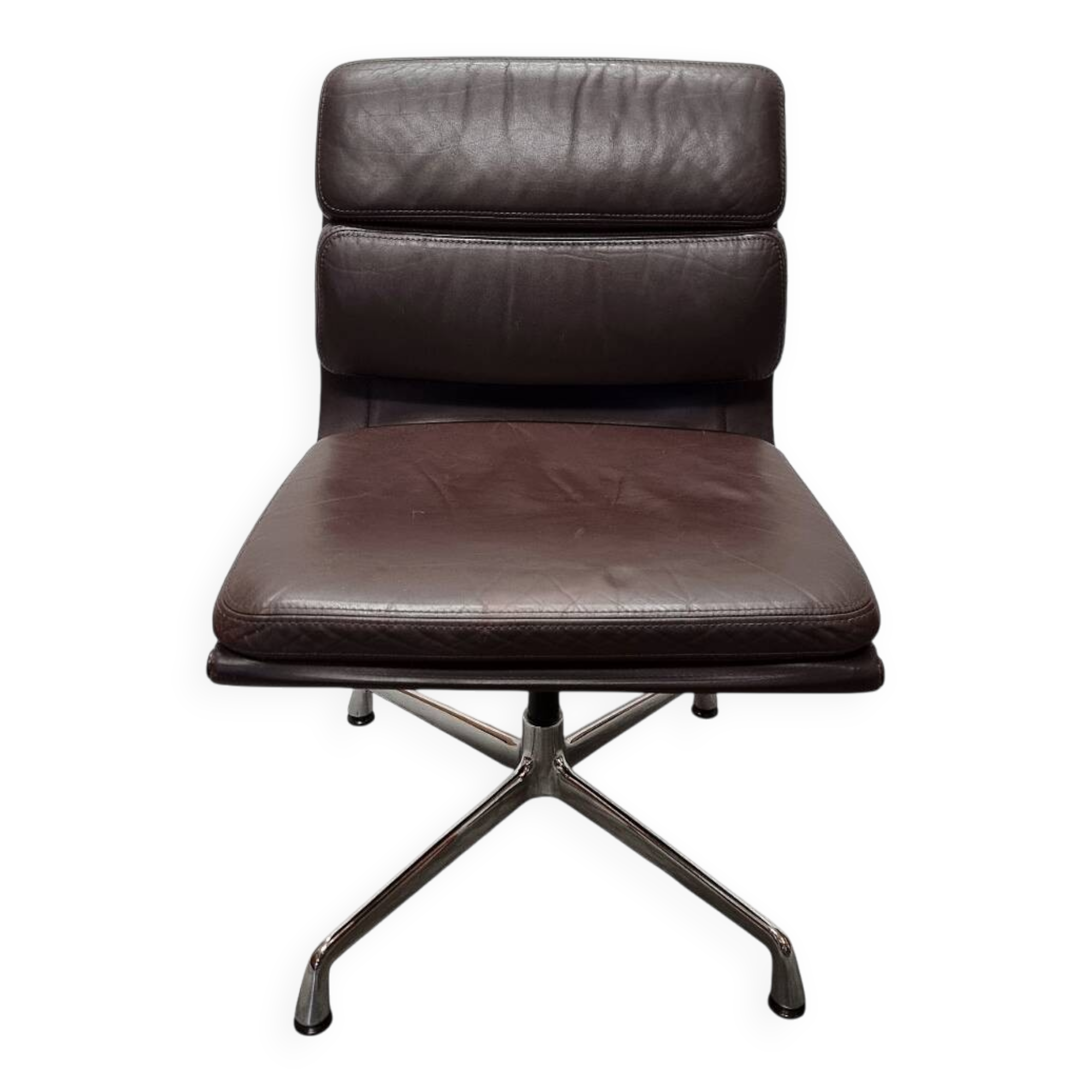 EA206 Soft Pad Chair By Charles And Ray Eames For Herman Miller Vitra, 1970