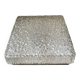 Very large vintage square Holophane wall light or ceiling light.
