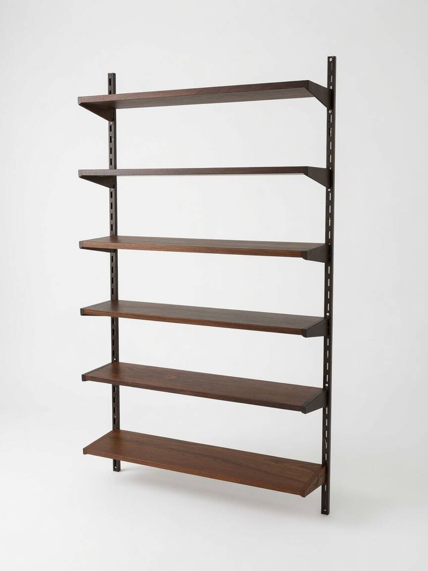 Kai Kristiansen Rosewood Shelves For Feldballes, Set Of 6