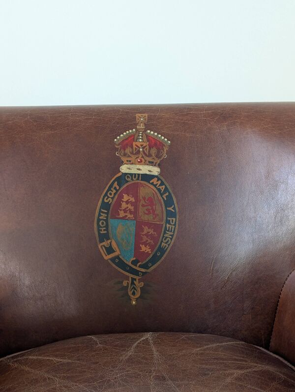 Fauteuil club du professeur Turner