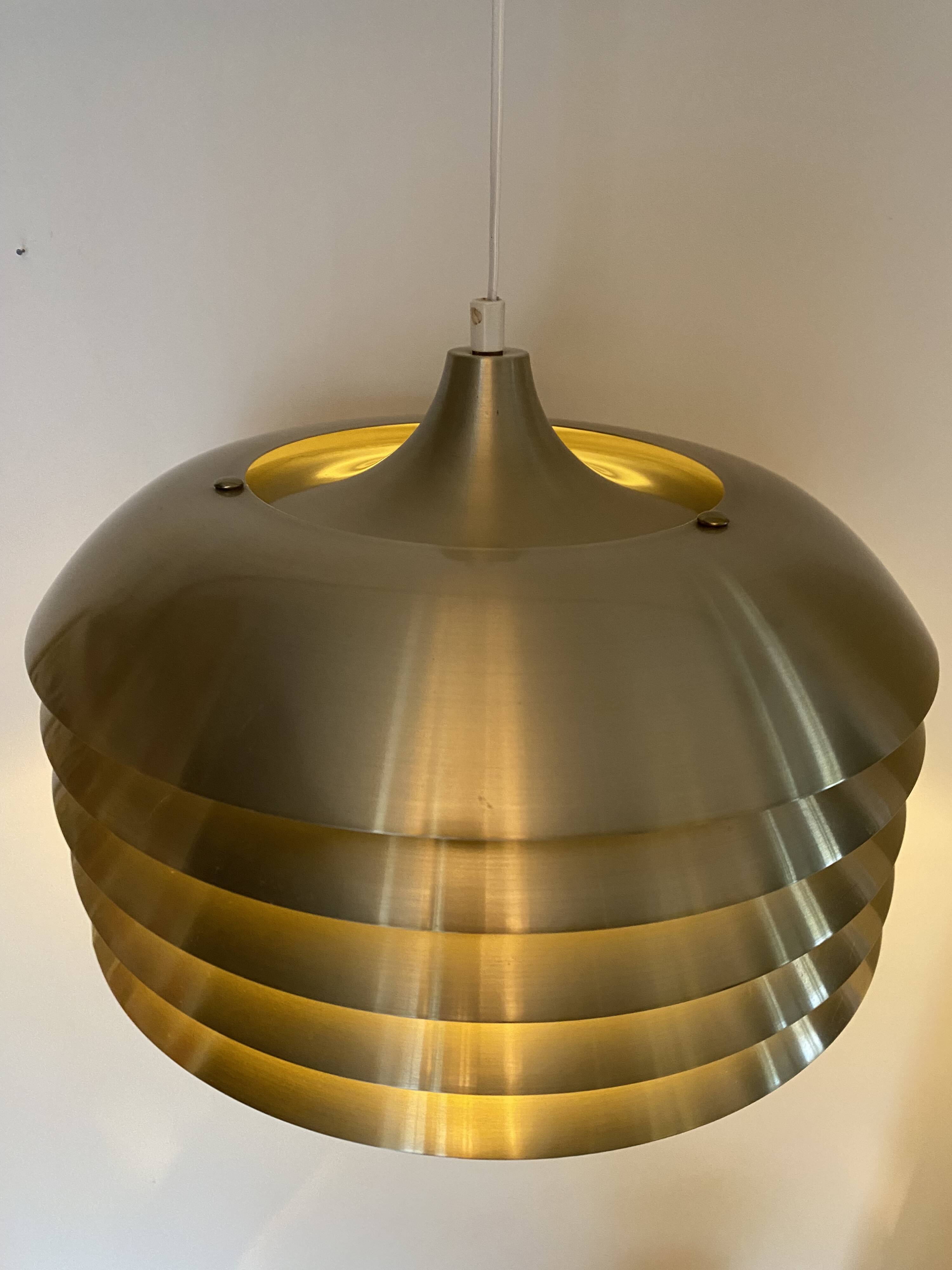 HANS-AGNE JAKOBSSON. “T742” pendant light, Sweden, 1970s