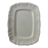 Large presentation plate Sarreguemines