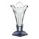 Art Deco vase, crystal, Moser, Czechoslovakia, 1930s