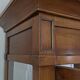 Large elegant glass cabinet