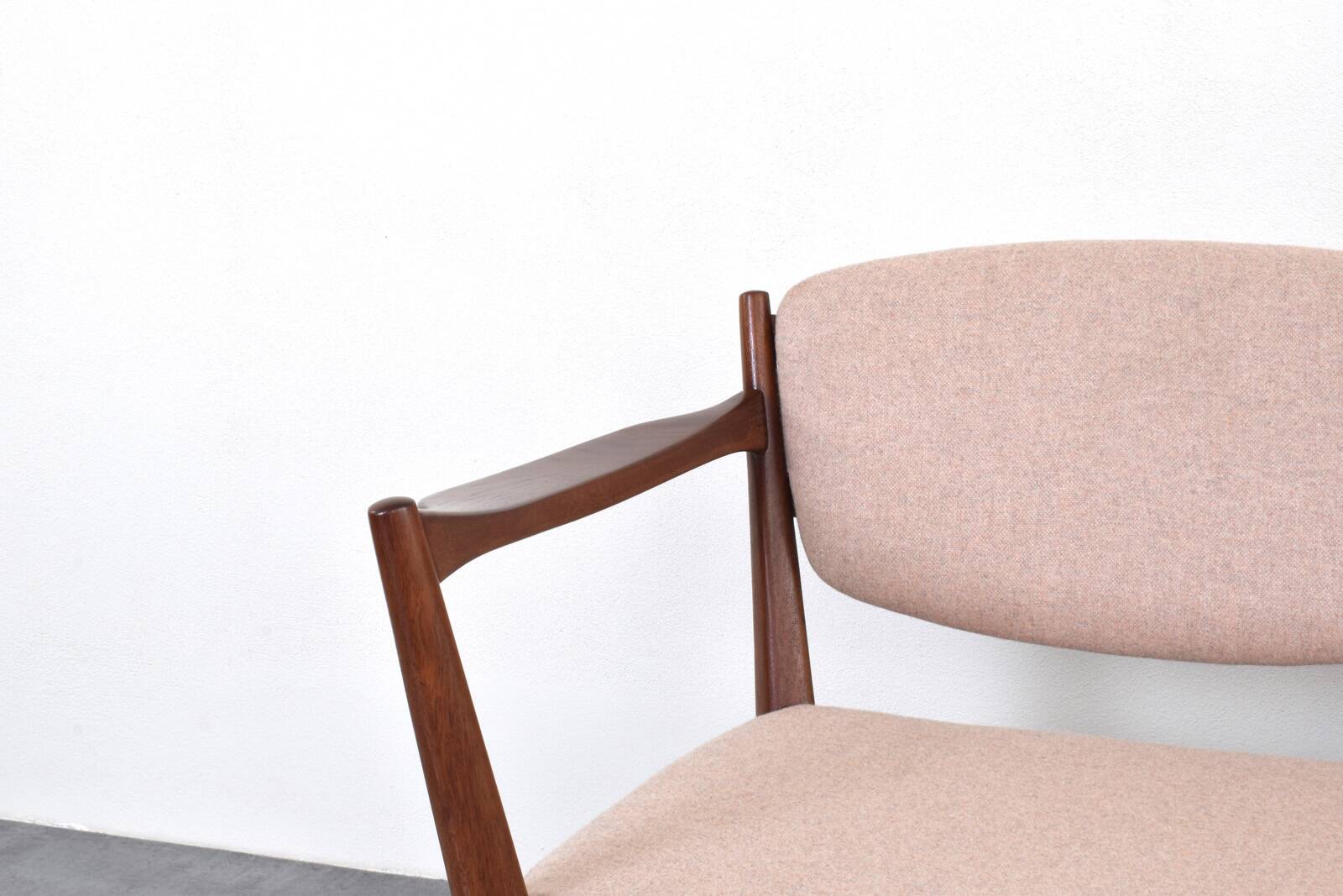 Canapé en teck norvégien par Fredrik A. Kayser et Adolf Relling pour Arnestad Bruk