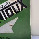 Café Montoux enameled plate