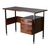 Desk in light wood, France, circa 1950