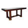 Table architecturale style Art Déco & tiroirs secrets (1970)