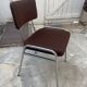 Lot of stackable 1970s chairs
