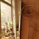 Vintage beveled mirror