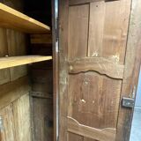 Armoire penderie d’époque en chêne massif