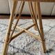 Round rattan coffee table top