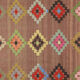 Tapis kilim artisanal anatolien 388 cm x 155 cm